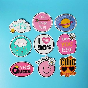 Commercio all'ingrosso della ragazza bella sveglia 60pcs pacchetto autoadesivo del computer portatile, dei bagagli della decalcomania - Product Image 4