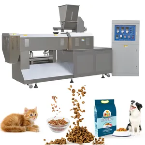 Высококачественные Пищевые Машины для домашних животных на продажу, завод по переработке пищи для собак