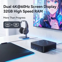 Mini PC Gamer Compacto Intel Core I3 16GB RAM PCIE 4.0 SSD 8K Triple Pantalla GDDR6 Video Windows 11 Escritorio para Gamers