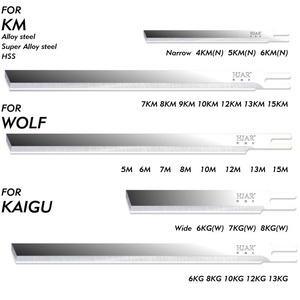 Lame de coupe en acier allié pour tissu automobile, couteau droit pour Eastman - Product Image 4