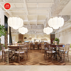 Juego <span class=keywords><strong>de</strong></span> Mesa <span class=keywords><strong>de</strong></span> Comedor Retro Francés, Madera Sólida, Estilo París, para Terraza, Restaurante, Sillas y Muebles <span class=keywords><strong>de</strong></span> Comedor - Product Image 2