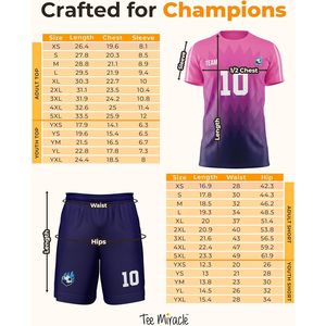 Camiseta de Fútbol Personalizada para Hombre, Cuello en V, Impresión por Transferencia de Calor, 140 g/m², Uniforme de Fútbol con Nombre, Número y Logotipo del Equipo Personalizados - Product Image 6