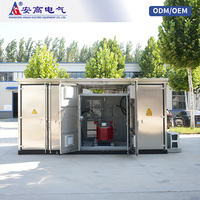ANGAO OEM ODM YBW – Nouvelle station de transformateur préfabriquée de type boîte, conçue pour la résistance sismique, pour l'alimentation électrique des tunnels