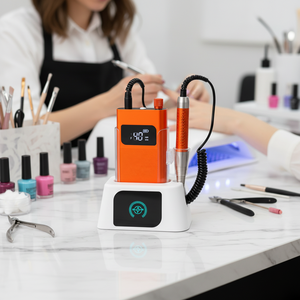 Rechargeable Electric <b>Nail</b> File Magnetic Brushless Motor Professional 40K <b>Nail</b> Drill Cone Acrylic <b>Nails</b> Cordless Portable - Product Image 1
