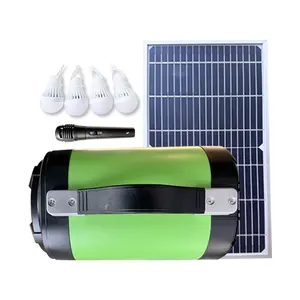 Neuheiten 2023 Multifunktion aler 8400mAh 20W Solar lade lautsprecher Tragbares FM-Radio Solar panel Solar beleuchtung