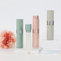 Atomiseur de parfum exquis Twist up 5ml 8ml bouteille rechargeable de parfum de voyage en aluminium pour la promotion