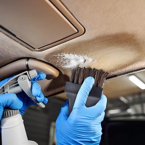 Cepillo de Crin de Caballo para Lavado de Autos, Cepillo para Tapicería, Cepillo para Cuidado de Alfombras, para Interiores de Autos y Muebles - Product Image 6