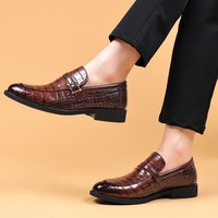 Herren Business Formelle Kunstleder Schnürschuhe Leichte Trendige Flache Oxford-Schuhe für Hochzeit Bräutigam Büro Freizeit Anzug