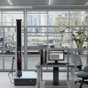 ISO 13934-1 sabit oranlı uzatma tekstil analiz cihazı 1 yıl garanti ile 220V kumaş çekme test makinesi - Product Image 2