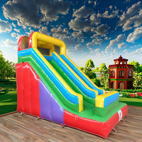 Vente directe d'usine, toboggan gonflable sec 3*5m, toboggan gonflable sec et humide, château gonflable, toboggan géant pour enfants