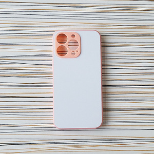Fundas de teléfono de sublimación de TPU 2D a prueba de golpes personalizadas al por mayor de fábrica para iPhone 12 13 Pro Max fundas de sublimación en blanco coloridas - Product Image 4