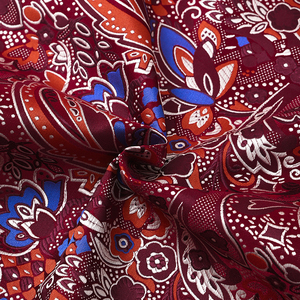 Yili Kỳ Lạ Paisley Hoa Điều Mô Hình Thời Trang Vải <span class=keywords><strong>Polyester</strong></span> Lụa Trang Trí Nội Thất Quần Áo Jacquard Vải - Product Image 5