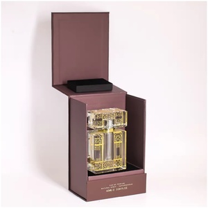 Custom Logo Factory Gift Wrap Cardboard Luxury 10ml 50ml Glass <b>Bottle</b> Flap perfume Gift <b>Box</b> - Product Image 3