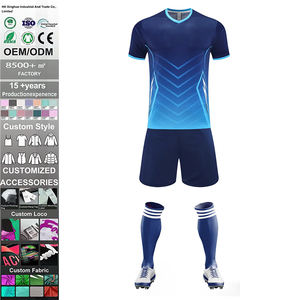 Conjunto Deportivo Transpirable con Logotipo Personalizado en Oferta, Camiseta con Pantalones Cortos para Entrenamiento de Fútbol, Baloncesto, Ciclismo y Running - Product Image 1