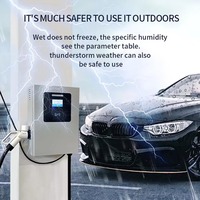 Chargeur rapide mural DC 40 kW, borne de recharge murale DC pour parking public, prise CCS2, certifié CE, nouveau, indice de protection IP54, prix d'usine