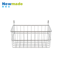 Chariot de nettoyage de sol en plastique 23L avec panier à linge en métal, essoreuse H0109