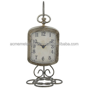 Reloj de mesa de péndulo Vintage de lujo en calidad superior con números romanos y elegante diseño colgante perfecto acento de decoración del hogar - Product Image 3