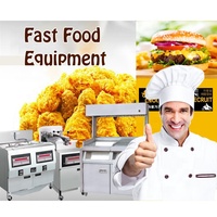 Kiosque de restauration rapide / Équipement de cuisine pour restaurant de restauration rapide KFC McDonald's