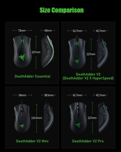 <span class=keywords><strong>Razer</strong></span> <span class=keywords><strong>DeathAdder</strong></span> <span class=keywords><strong>V2</strong></span> X Hyperspeed Interfaz USB inalámbrica Ratón para juegos original para oficina y hogar Diseño ergonómico para jugadores - Product Image 6