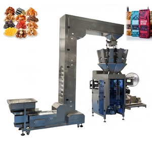 Vertical Automatic Snack Nuts VFFS Pouch Packaging Machine Vertical Small Bag Pet Food Smoked Chicken Packaging Packing Machine - Product Image 2