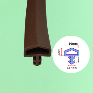 Guarnizioni per Porte e Finestre in Legno con Scanalatura Personalizzabili, Strisce in TPE/Silicone con Gamba Fissa, Insonorizzanti e Antipolvere - Product Image 6