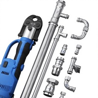 Accesorios de prensa de acero inoxidable DVGW 304/316 de alta calidad para infraestructura de agua para tuberías de agua