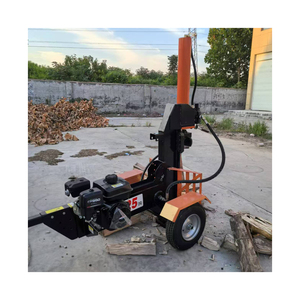Macchina per la lavorazione del legno 7HP con avviamento manuale orizzontale a benzina idraulico per legna da ardere splitter per la foresta - Product Image 3