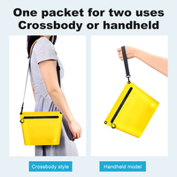 Petit sac portable en PVC TPU personnalisé Sac étanche entièrement scellé pour accessoires de voyage d'extérieur Pochette à cosmétiques