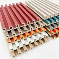 Panneaux muraux 3D en WPC, carreaux de mousse imperméables, écologiques, ignifuges, autocollants pour carreaux extérieurs, ardoise, salon, usage domestique