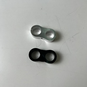 Colliers de serrage à double trou en alliage d'aluminium AN4 AN6 AN8 AN10 AN12 pour pièces de système de carburant automobile - Product Image 4
