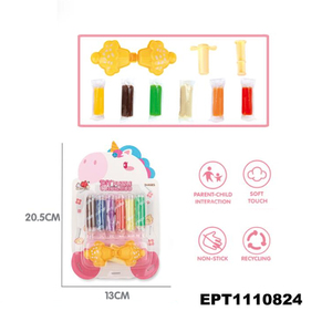 Ept đô la mặt hàng đồ chơi màu bùn đất sét trẻ em học tập Kit DIY colourful Đất Sét mô hình cho với các công cụ - Product Image 2
