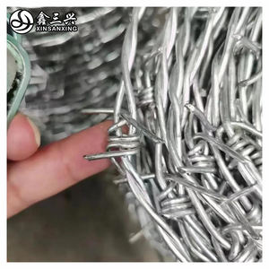 ลวดหนามชุบสังกะสีคุณภาพสูง ขนาด 2 มม. แบบบิดเกลียวสองชั้น ม้วน 25 กก. ยาว 500 ม. สำหรับทำรั้ว - Product Image 1