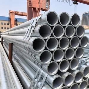 Tuyau en acier rond galvanisé à chaud à bas prix, tube en acier GI, tuyau de structure, au poids réel - Product Image 3