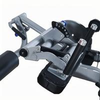 Machine de musculation professionnelle réglable pour extensions et flexions assises, en acier, modèle le plus vendu du fabricant