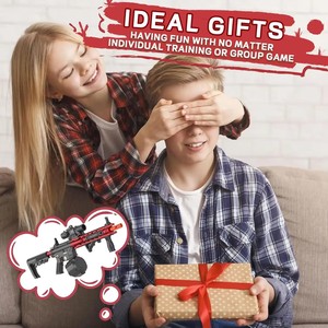 Pistola Eléctrica de Hidrogel para Disparo Automático Estilo AK P90 M249 Fabricada en Material de Nailon Duradero - Product Image 5