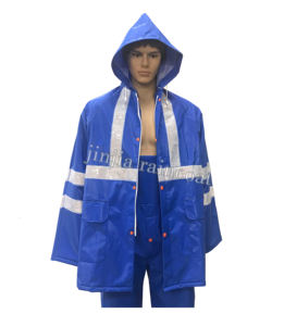 Combinaison <span class=keywords><strong>de</strong></span> pluie <span class=keywords><strong>de</strong></span> qualité supérieure en 2 pièces, veste imperméable <span class=keywords><strong>de</strong></span> <span class=keywords><strong>travail</strong></span> industrielle, pantalon, vêtement <span class=keywords><strong>de</strong></span> sécurité en PVC et polyester - Product Image 3