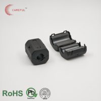 Filtro EMI de núcleo de ferrita con clip de 140A y 14.7mm al por mayor - Supresor de ruido de apertura rápida para cables de carga y datos