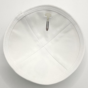 Kippah de Couro Sintético, Yarmulke Judaica, Chapéu Yamaka para Homens ou Crianças, Israel - Product Image 5