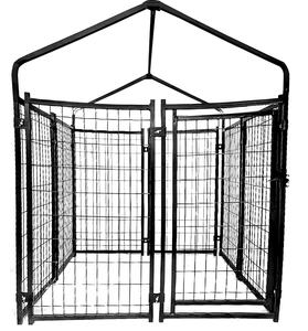 Grande cage pour chien, boîte de refuge pour animaux d'extérieur avec auvent supérieur et housse de pluie, boîte de rangement pour animaux de compagnie - Product Image 3