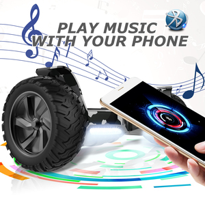 Tùy chỉnh 8.5 inch tất cả các đị<span class=keywords><strong>a</strong></span> hình off road Đèn LED tự cân bằng điện Scooter giá thấp với ứng dụng thông minh độc đáo <span class=keywords><strong>Hoverboard</strong></span> - Product Image 2