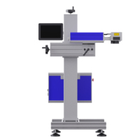 Machine de marquage laser à fibre Refroidissement par AIR pulsé continu Le marqueur laser ultraviolet 355nm intégré prend en charge le format AI