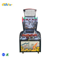 Vente de console de jeu d'arcade à pièces pour adultes et de console de jeu de basket-ball simulée