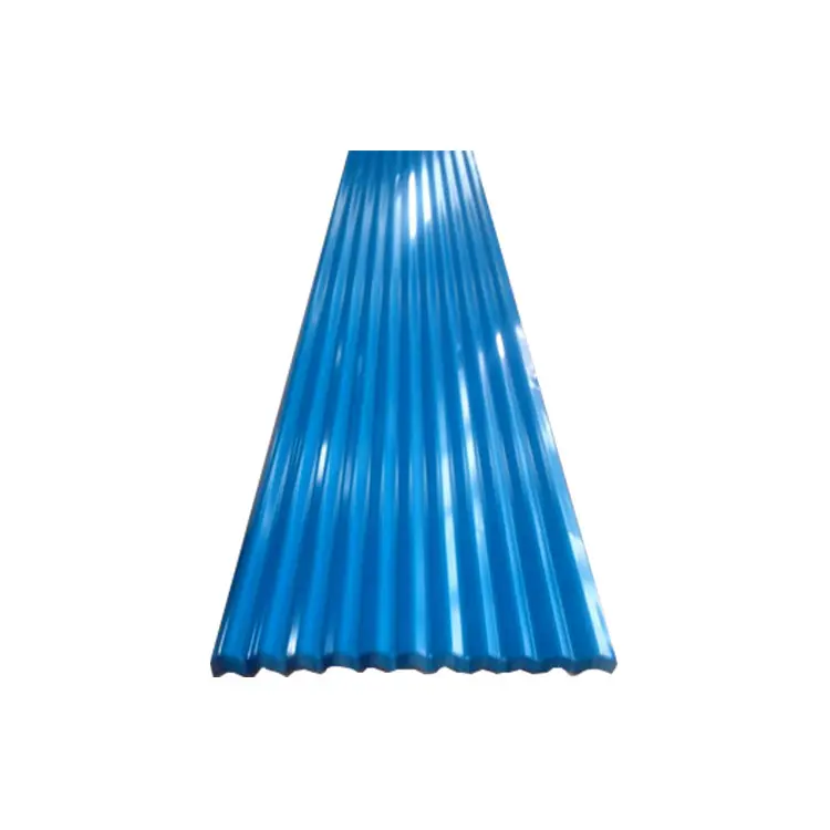 Customizable shapes Optional color coating Iron Roofing GI Corrugated Metal Galvalume Galvanized Steel Roofing Sheets