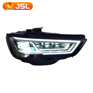 Luces de Coche para <span class=keywords><strong>Audi</strong></span> <span class=keywords><strong>A3</strong></span>, Lente de Proyector de Faro 2013-2016, Luz de Señal Dinámica, Faros LED, Luces Diurnas, Accesorios Automotrices - Product Image 2