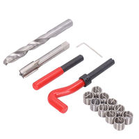 Kit de réparation de filetage métrique en acier inoxydable, jeu de tarauds et de filières pour la réparation de camions automobiles