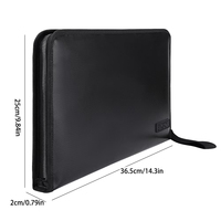 13 Pochettes de rangement extensibles ignifuges, organiseur de documents portable, pochette en silicone pour passeports et certificats
