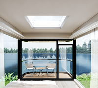 Maison conteneur capsule spatiale moderne en structure acier, étanche, pour camping et complexe hôtelier, vente en gros directe usine