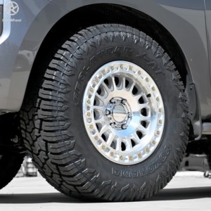 Rines Cóncavos Forjados en Plata Pulida de 17, 18 y 20 Pulgadas, Modelo DW 6061-T6, para F150, Silverado, Sierra 5x114.3, Ligeros y de Alto Rendimiento - Product Image 1