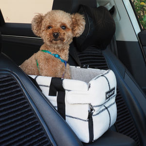 LS – siège d'appoint de <span class=keywords><strong>voiture</strong></span> multifonctionnel pour petits chiens, accoudoir, siège d'appoint, Console centrale, lit de <span class=keywords><strong>voiture</strong></span> pour chiens, sac à bandoulière pour animaux de compagnie - Product Image 2