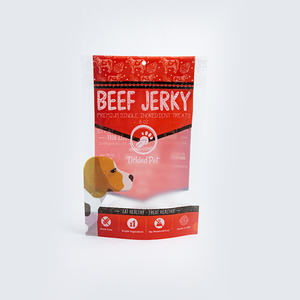 ถุงพลาสติกลามิเนตแบบมีซิปฟอยล์สำหรับสุนัขบรรจุภัณฑ์สำหรับอาหาร - Product Image 4